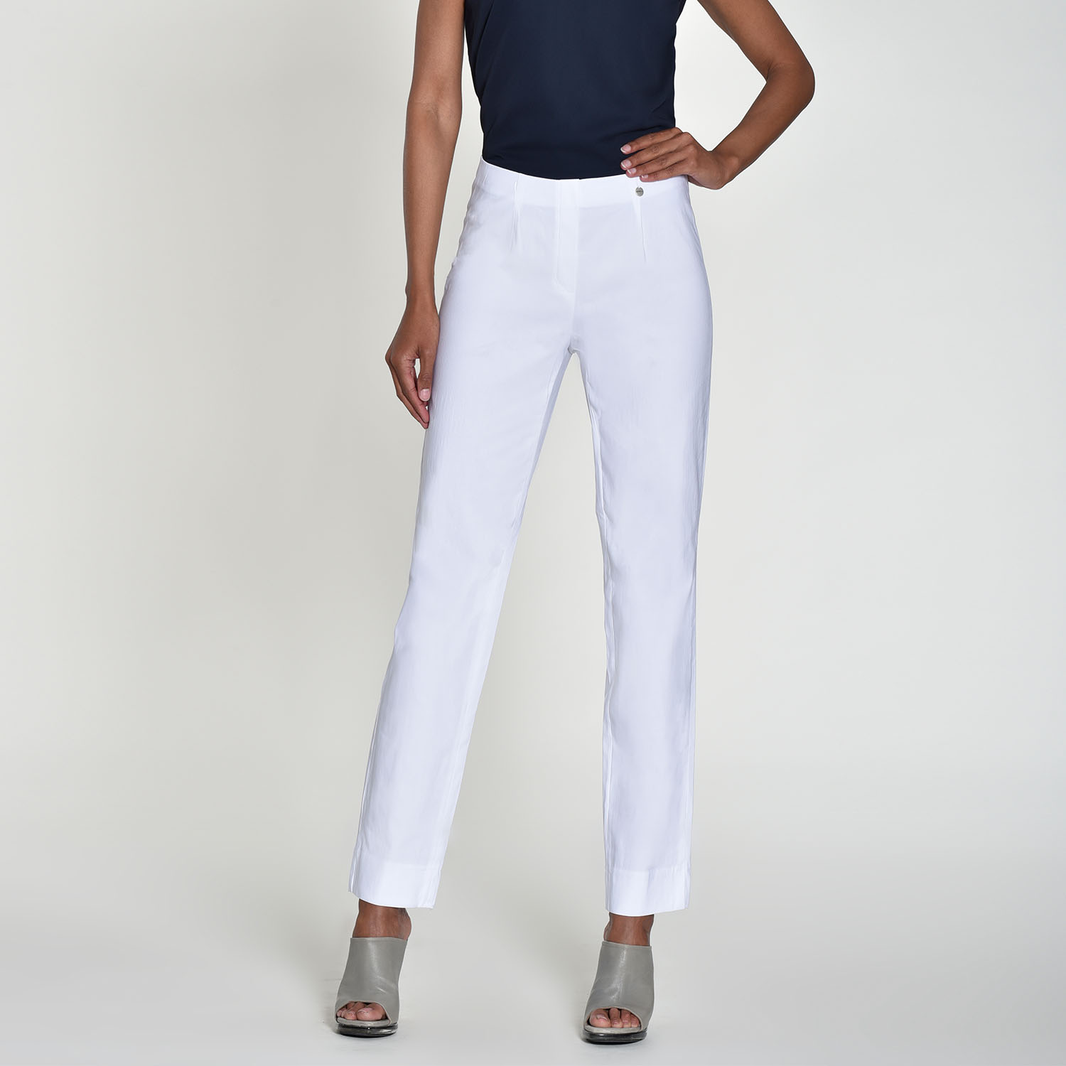 ROBELL Marie Petite 73CM Trousers in White - 51412-5499-10 1 51412 5499 10