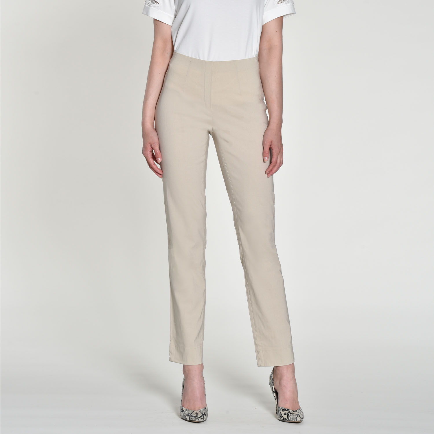 ROBELL Marie Petite 73CM Trousers in Beige - 51412-5499-14 1 51412 5499 14