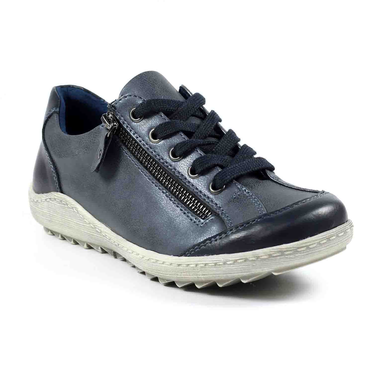 LUNAR Bianca Trainer in Navy - DLB021BL 1 bianca navy trainer p6158 397087 image