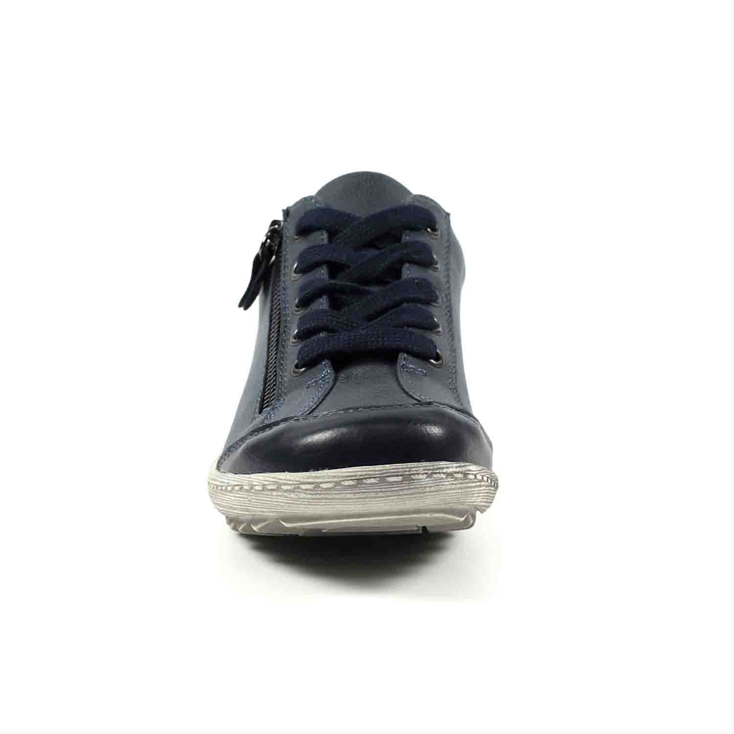 LUNAR Bianca Trainer in Navy - DLB021BL 4 bianca navy trainer p6158 397099 image