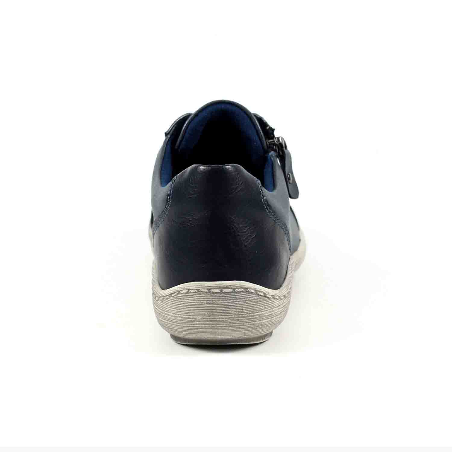 LUNAR Bianca Trainer in Navy - DLB021BL 3 bianca navy trainer p6158 397105 image