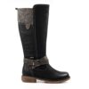 vanna black waterproof long boot p7027 396121 image
