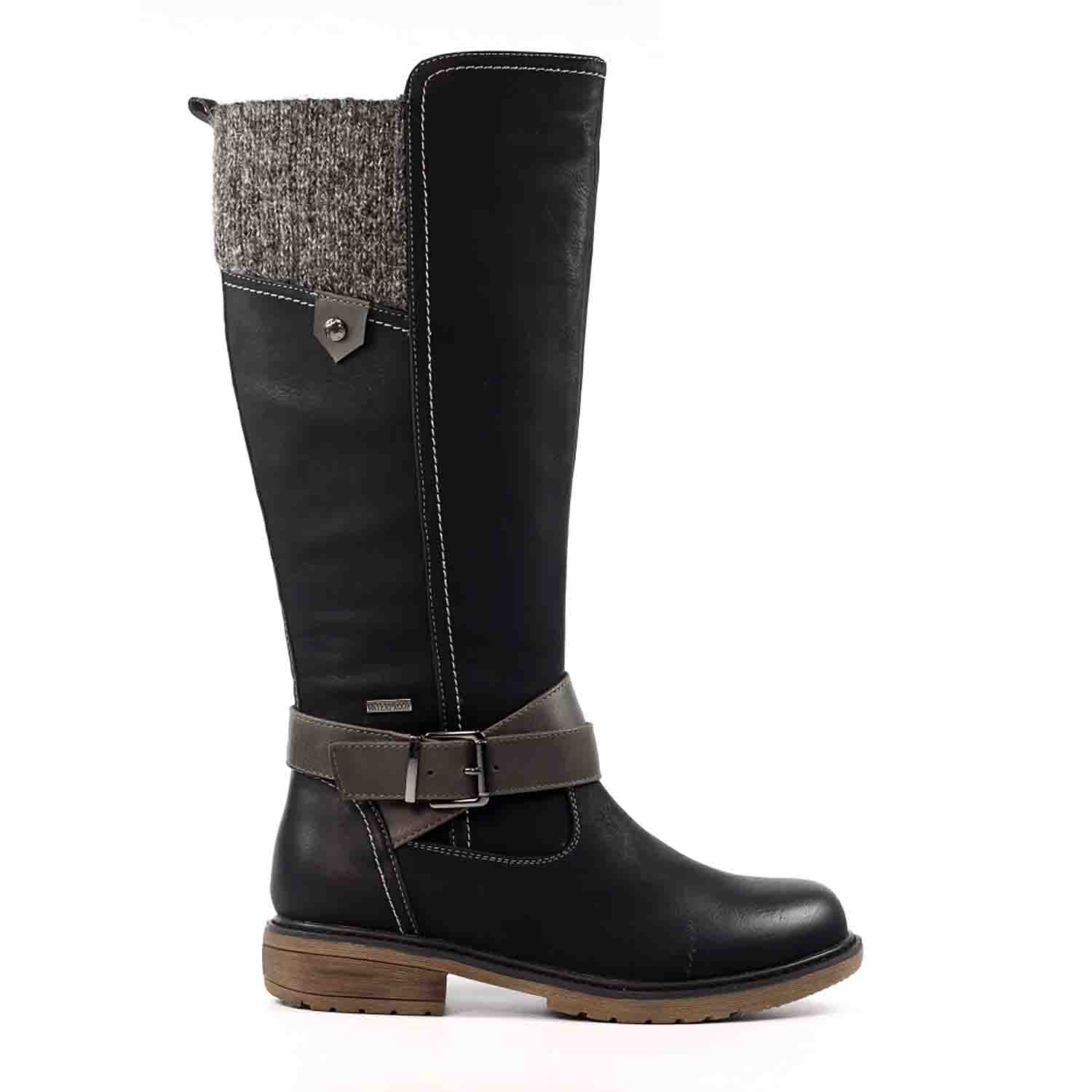 LUNAR Vanna Black Waterproof Long Boot - GLB144 2 vanna black waterproof long boot p7027 396121 image