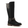 vanna black waterproof long boot p7027 396133 image