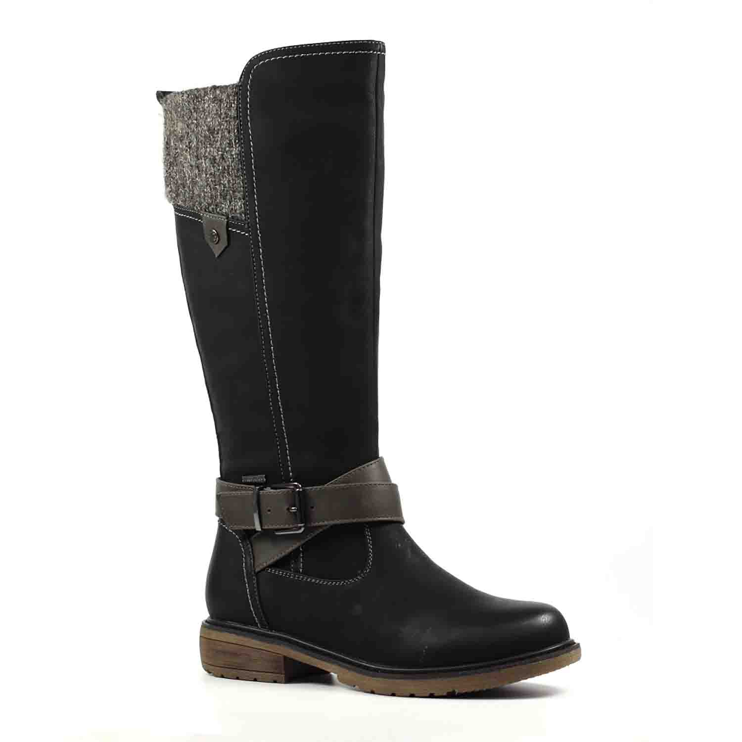 LUNAR Vanna Black Waterproof Long Boot - GLB144 1 vanna black waterproof long boot p7027 396133 image