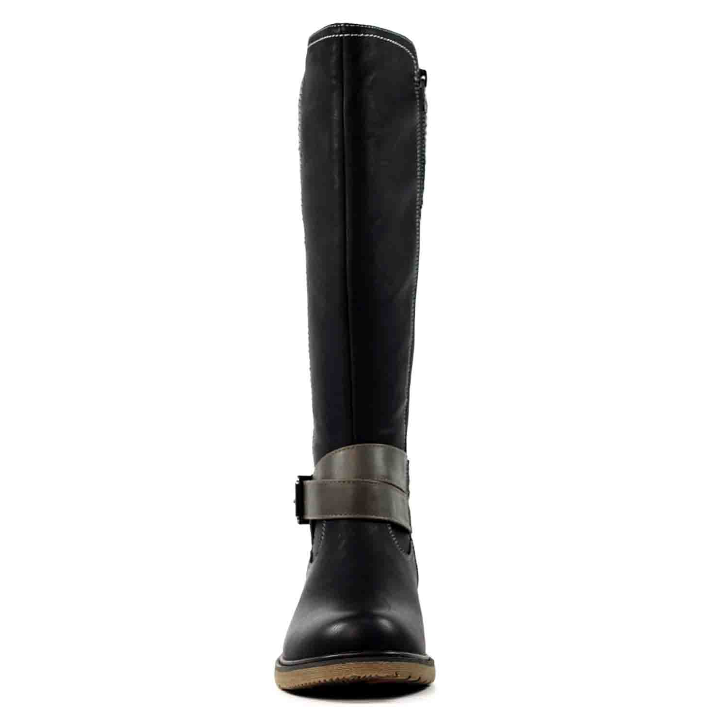LUNAR Vanna Black Waterproof Long Boot - GLB144 3 vanna black waterproof long boot p7027 396139 image