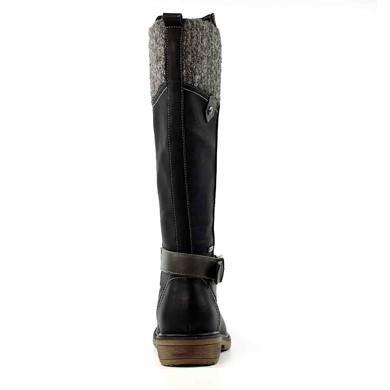 LUNAR Vanna Black Waterproof Long Boot - GLB144 4 vanna black waterproof long boot p7027 396145 image