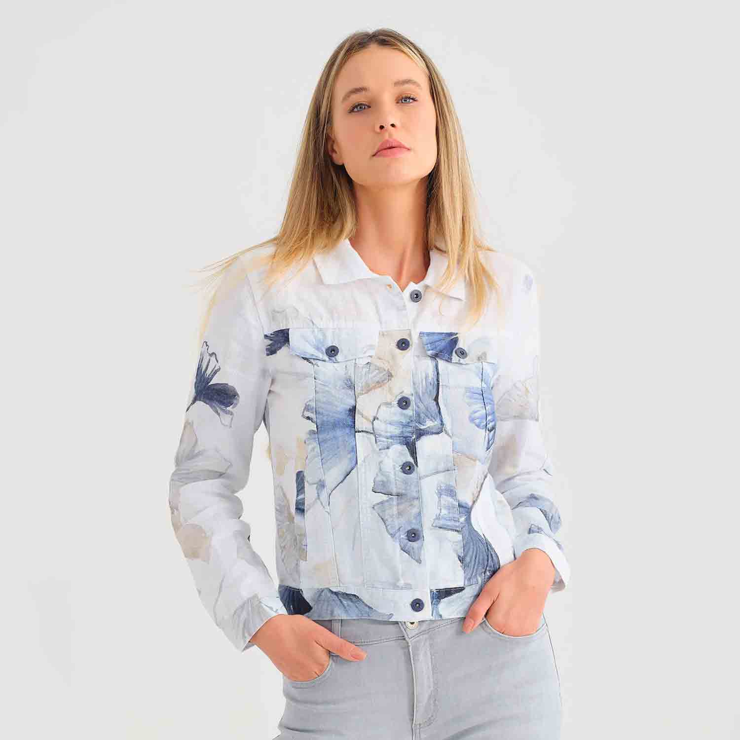 DOLCEZZA Indigo Melody Jacket - 25791 1 Majella LeBlanc Indigo Melody 25791 25306 1 Dolcezza SP25
