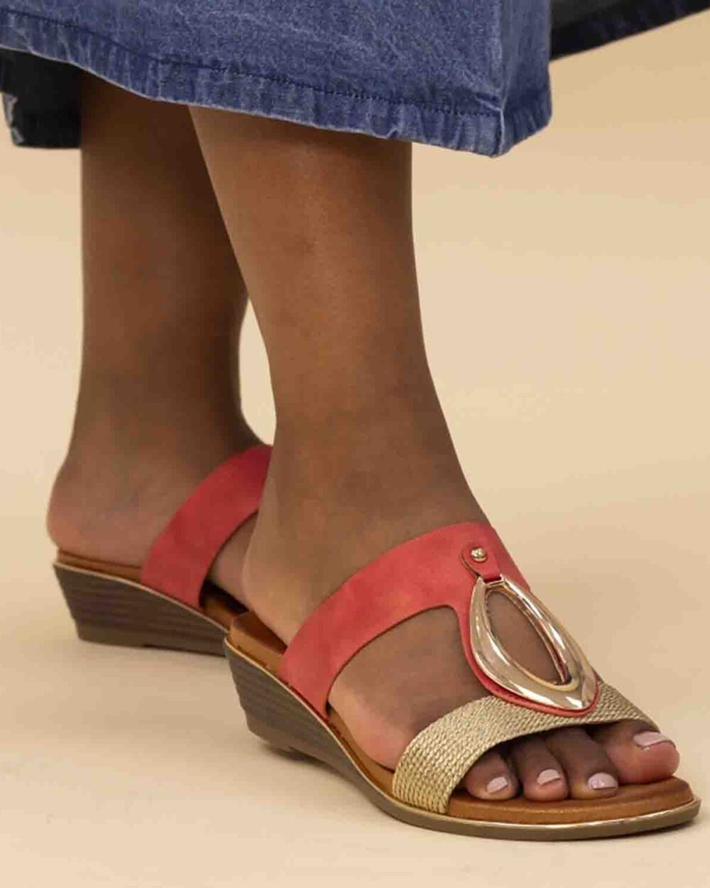 porto coral wedge sandal p7091 404254 image