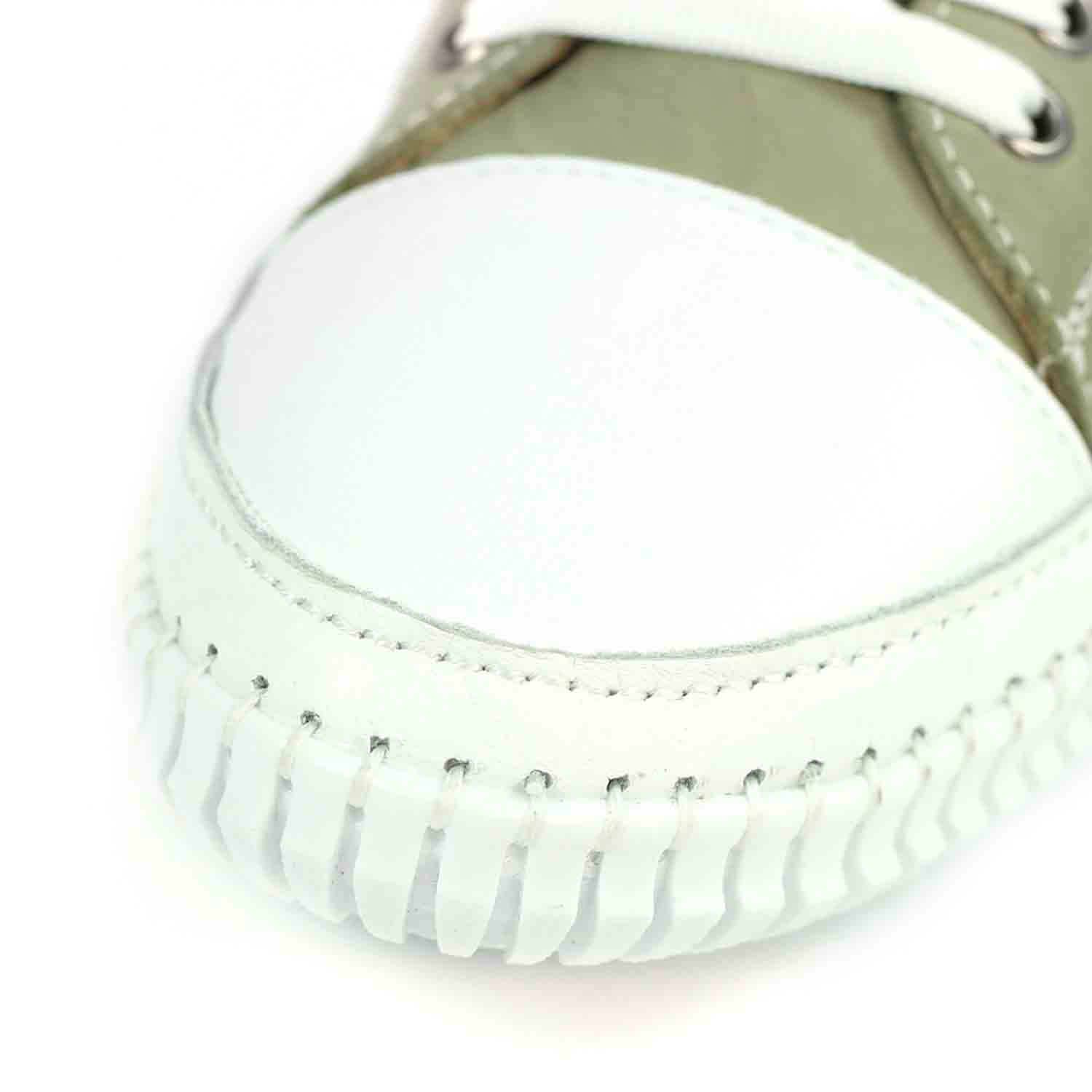 truffle ii khaki leather plimsoll p7207 413471 image truffle ii khaki leather plimsoll p7207 413471 image