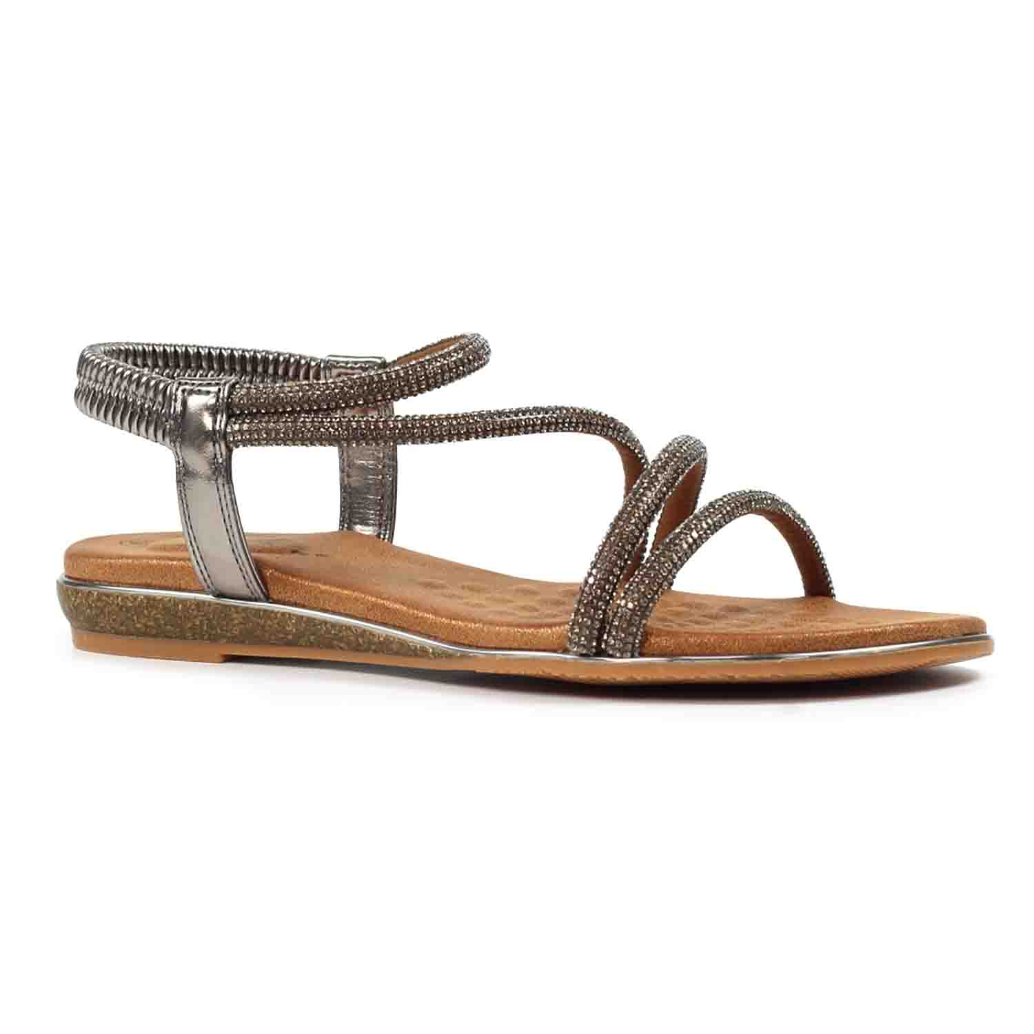 cortez pewter sandal p7257 414854 image cortez pewter sandal p7257 414854 image