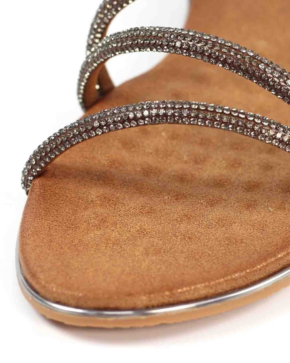 cortez pewter sandal p7257 414884 image