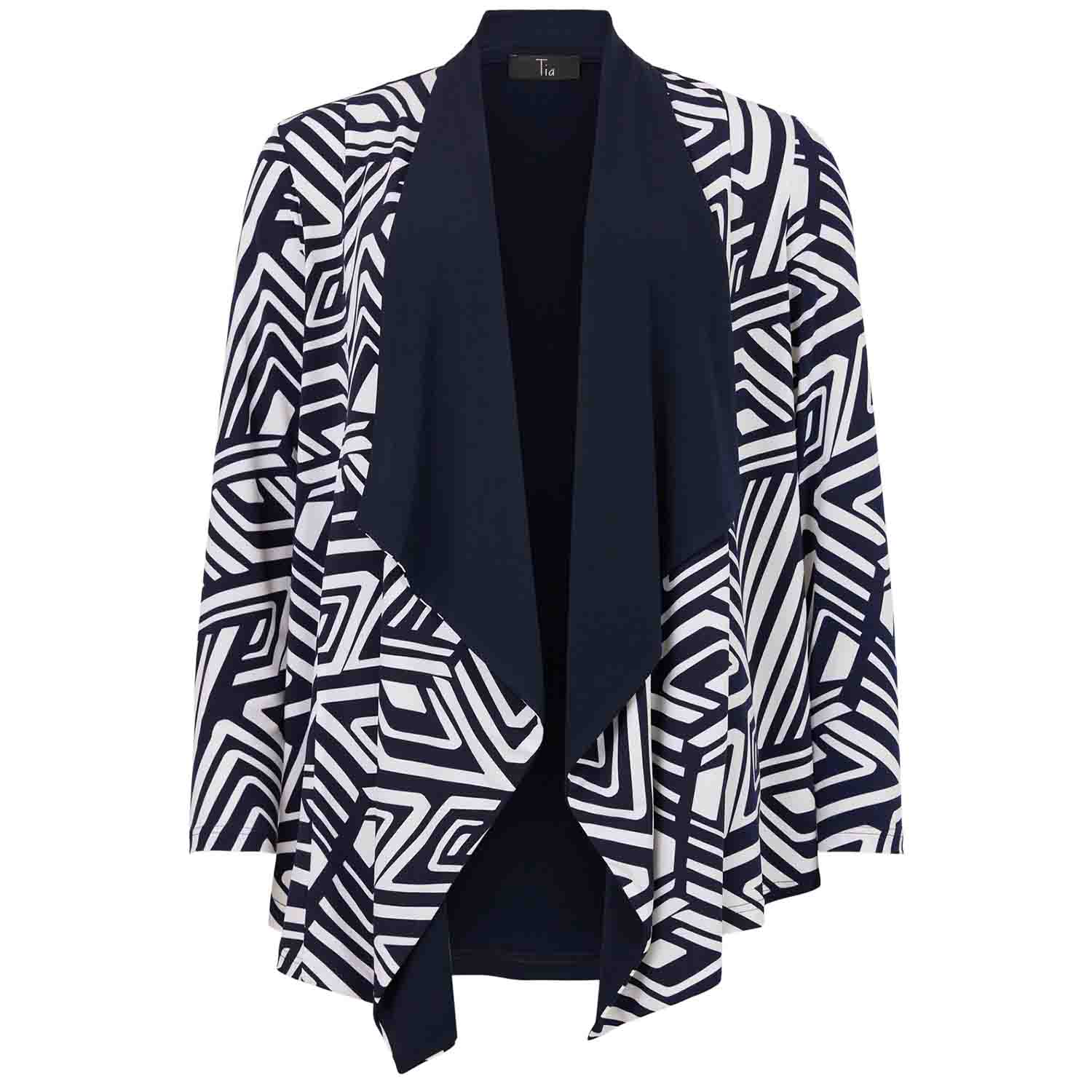 TIA Jacket in Navy/White - 77615-7948 1 151 77615 07948 69A