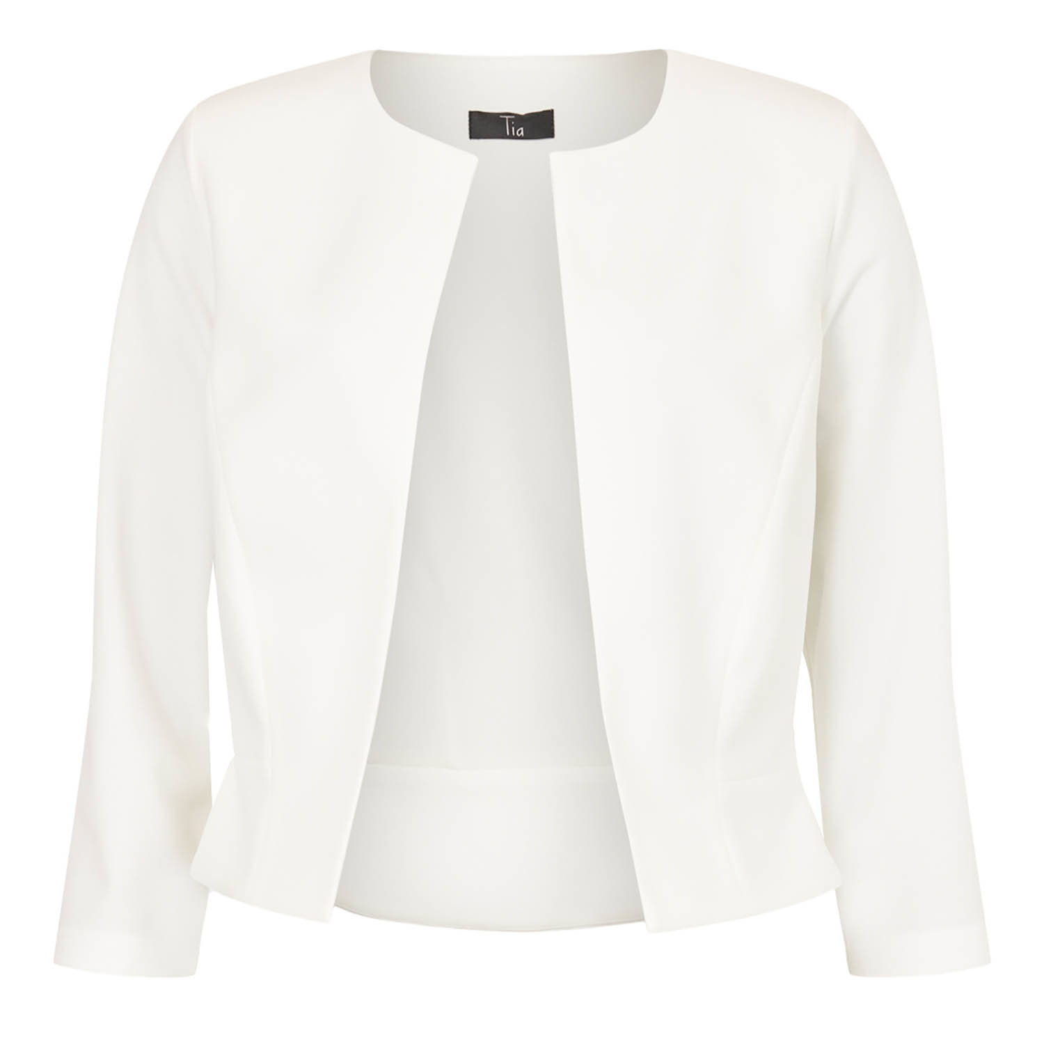 TIA Short Jacket in Ivory - 77641-7341 1 152 77641 07341 12A 1