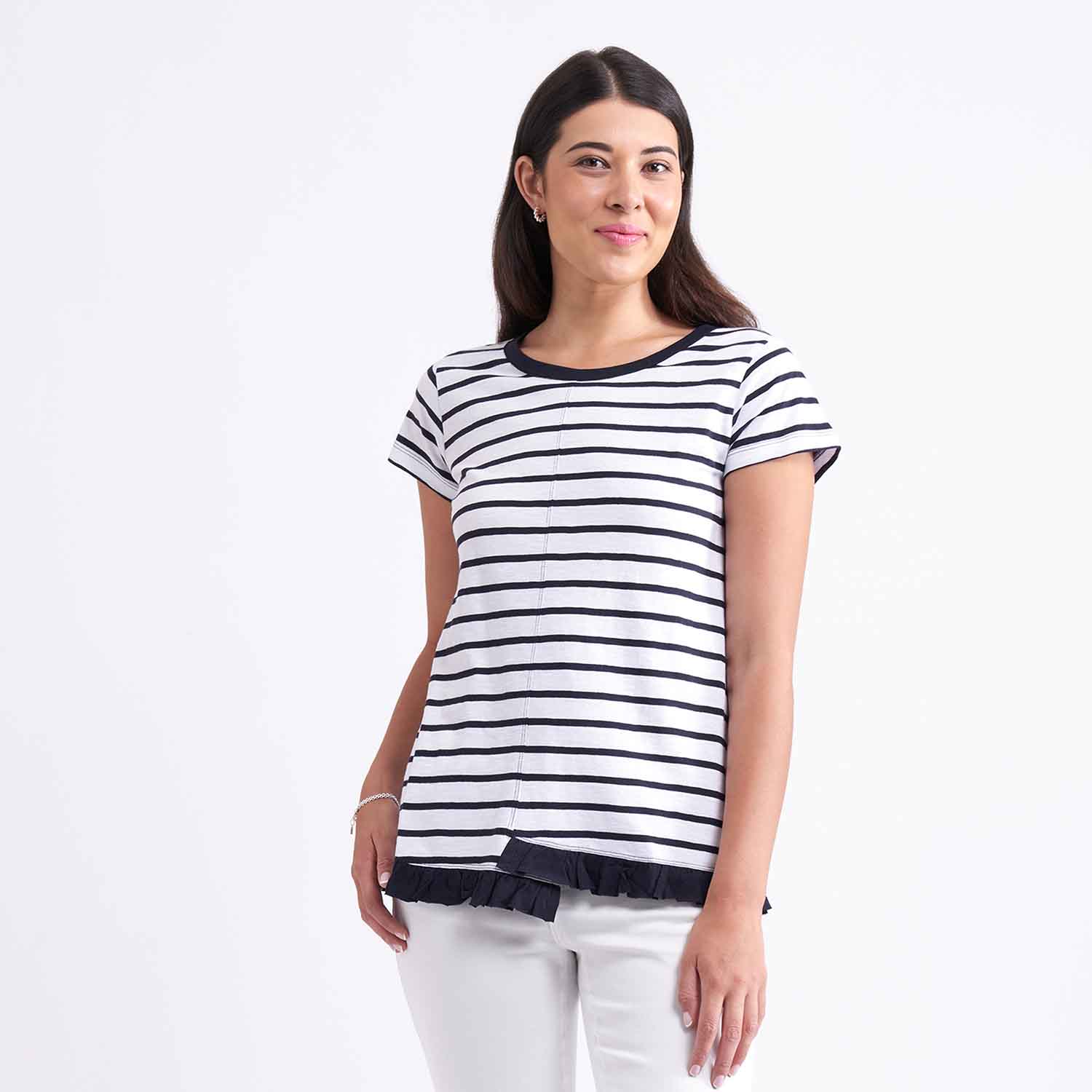 FOIL Best Friller T-Shirt - FO7504 1 FO7504 BRETON STRIPE 2