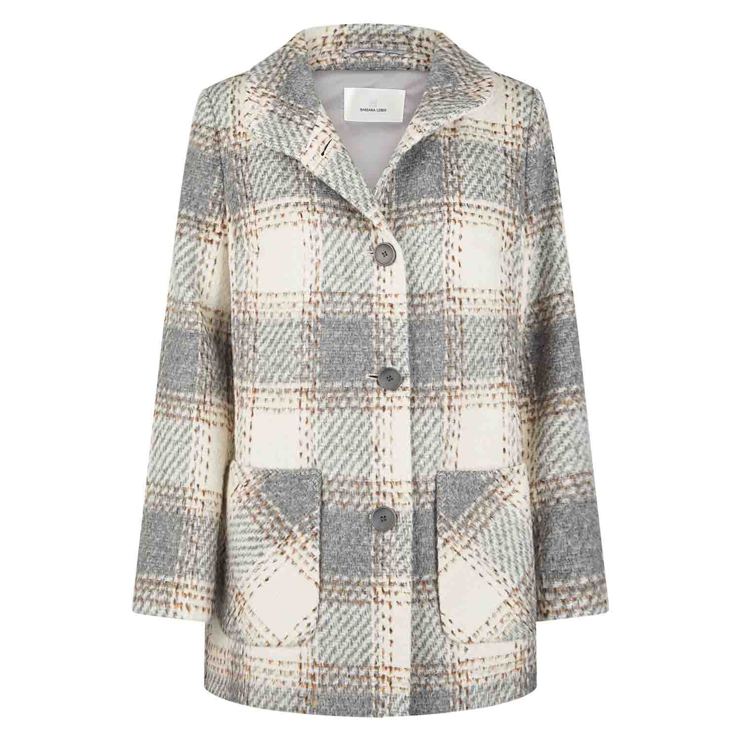BARBARA LEBEK 30190052 WOOLEN JACKET-OFF WHITE 1 Barbara Lebe Winter 2025 920 30190052