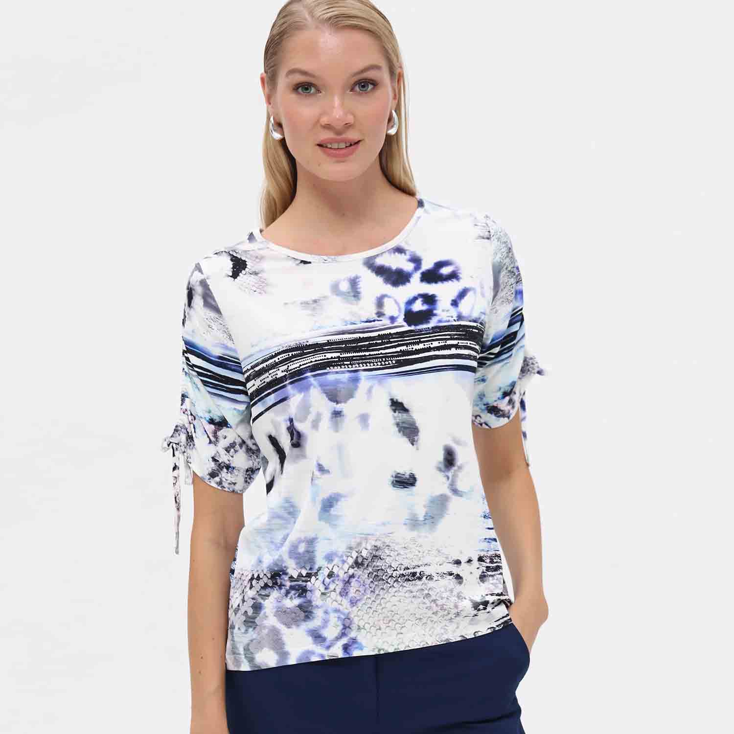 PASSIONI 17071 T-SHIRT-BLUE 1 170714