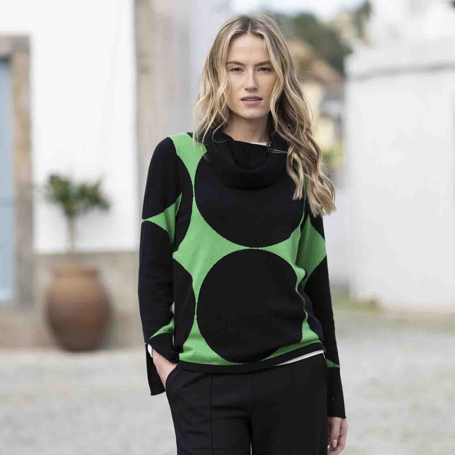MARBLE 8076 JUMPER-BLACK 1 8076 101