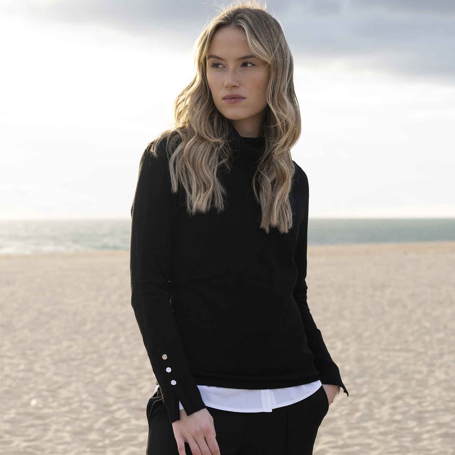 MARBLE 8129 JUMPER-BLACK 1 8129 101