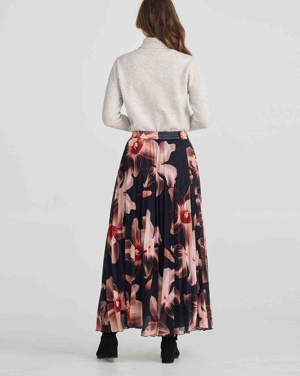 BT25012 1 Alias Pleated Skirt Night Orchid 7