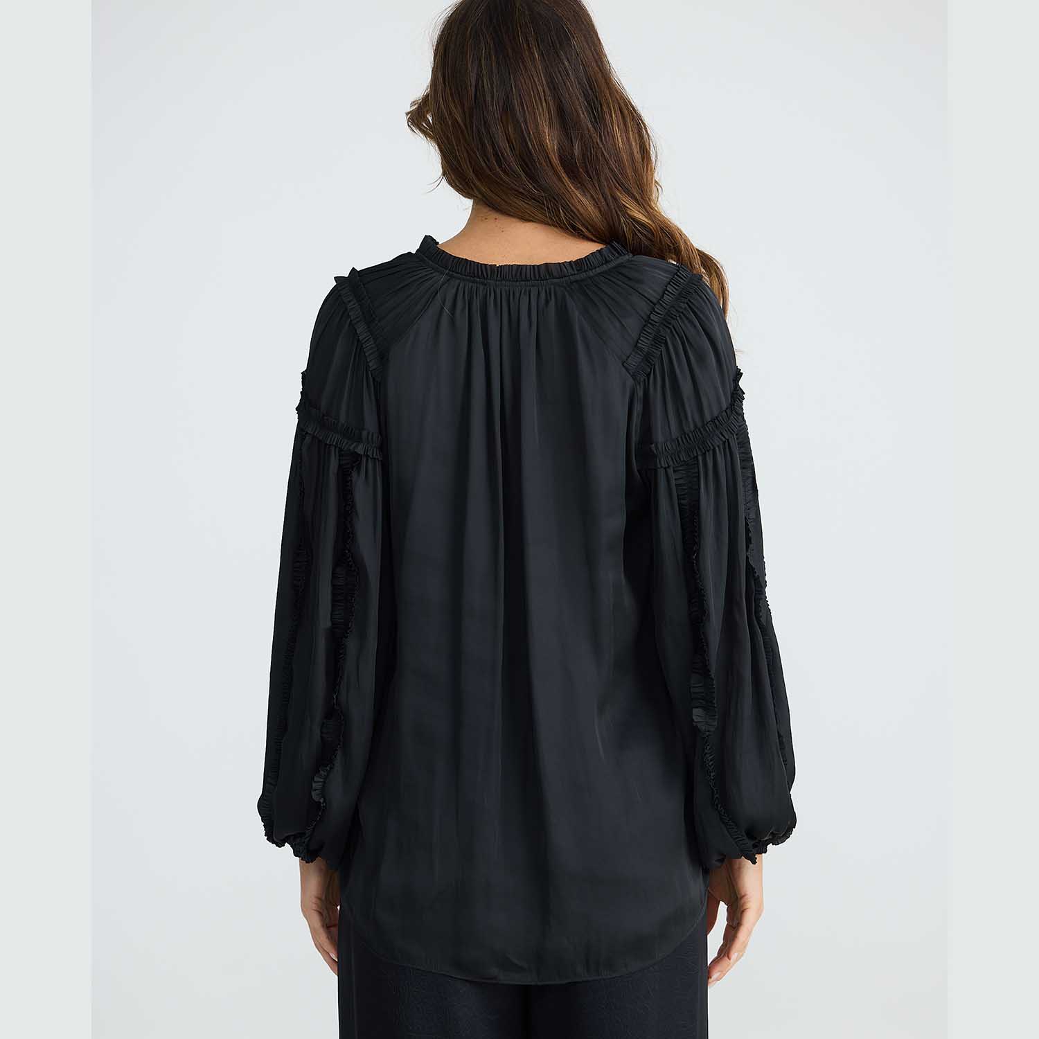 BRAVE&TRUE BT250381 RITZ BLOUSE-BLACK 2 BT25038 1 Ritz Blouse Black 4
