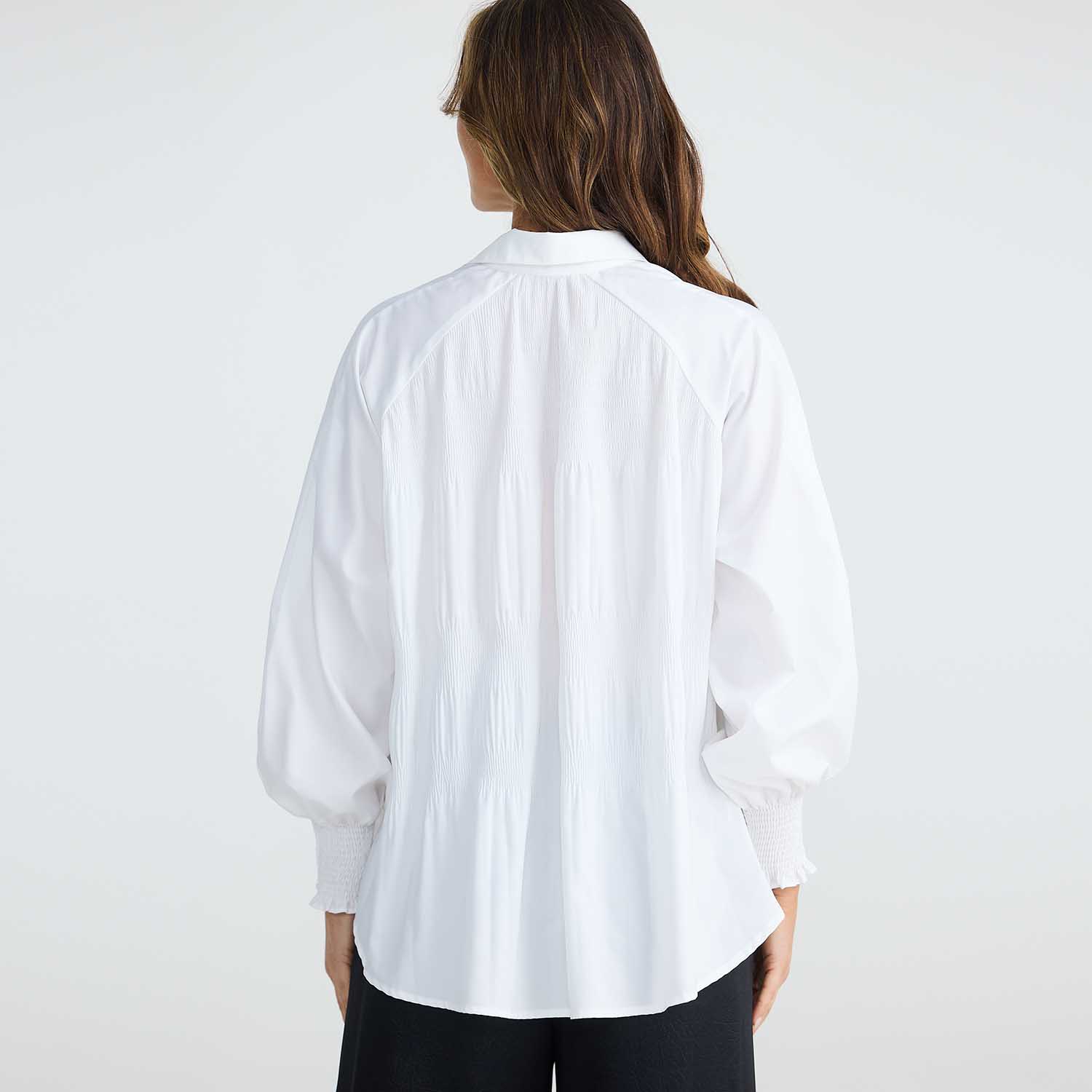 BRAVE&TRUE BT250601 SHIRT-WHITE 2 BT25060 1 Birdie Shirt White 4