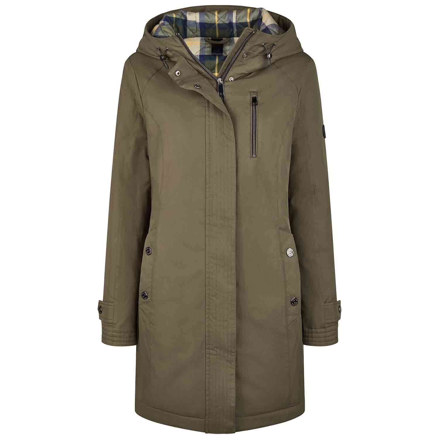 BARBARA LEBEK 30480052 PARKA WITH HOOD-OLIVE 1 Barbara Lebe Winter 2025 650 30480052