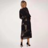 Kate Pippa Hannah Dress In Black Print 7