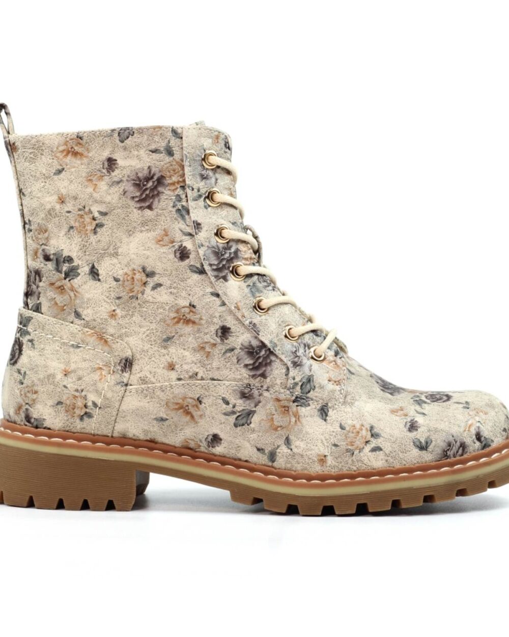 dazzle beige floral ankle boot p7744 443847 image
