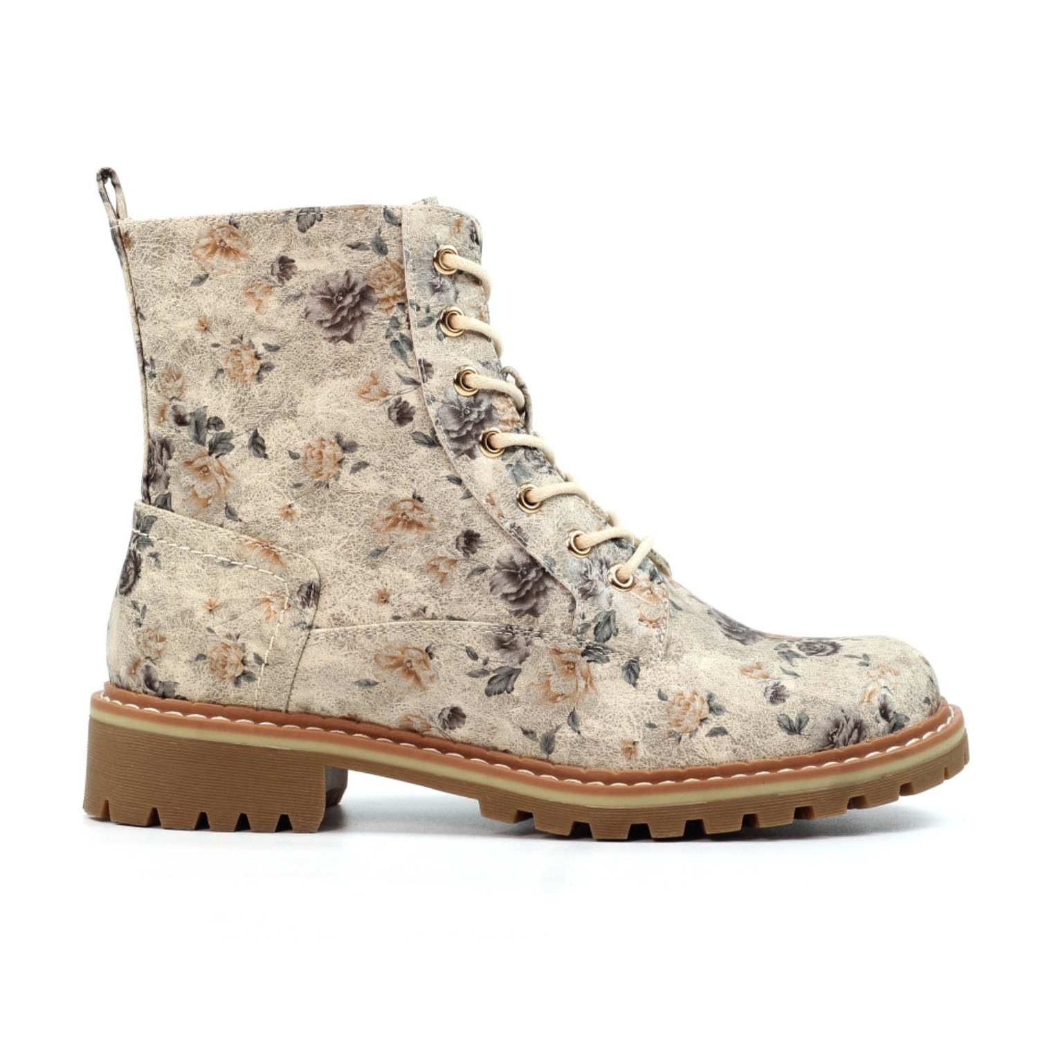 dazzle beige floral ankle boot p7744 443847 image dazzle beige floral ankle boot p7744 443847 image
