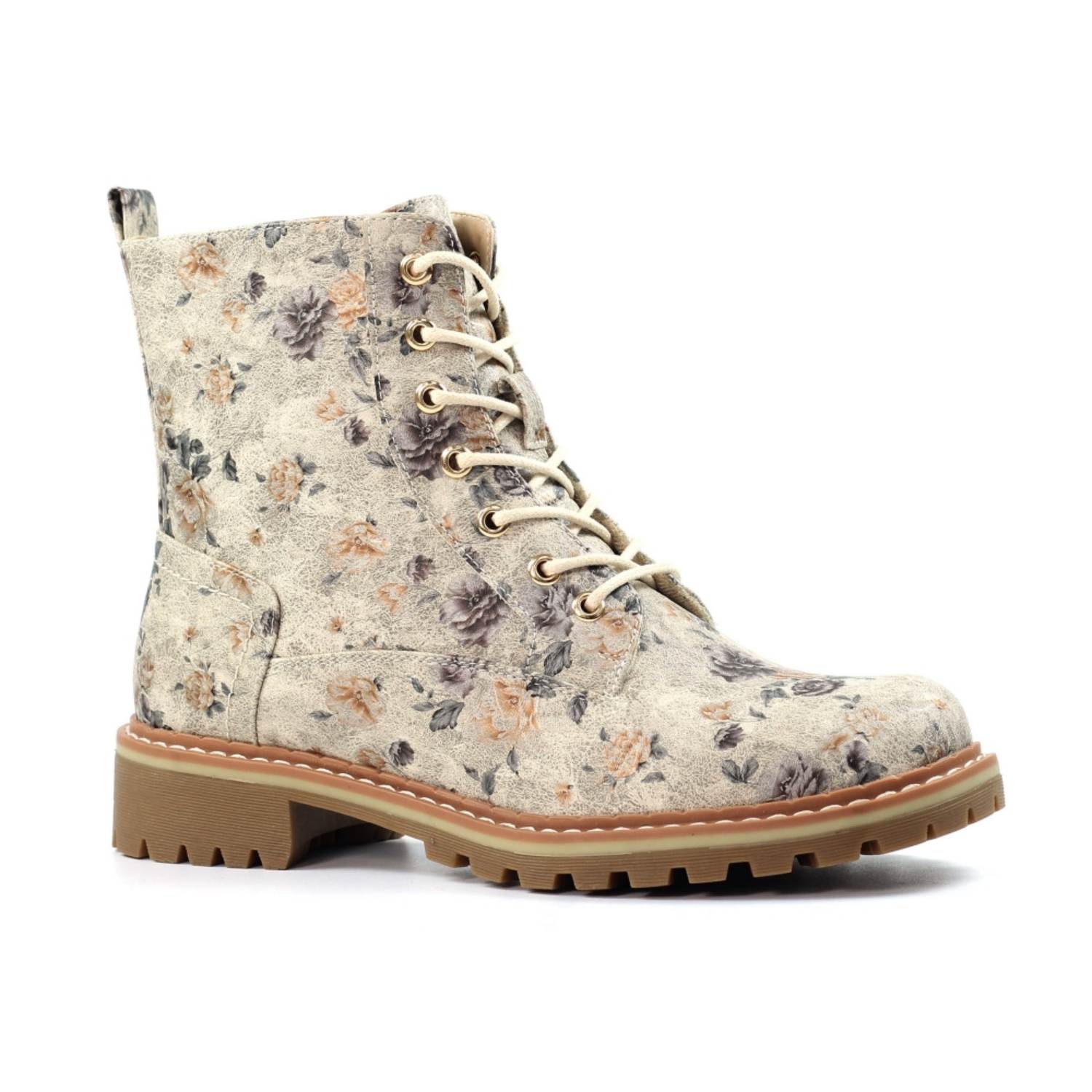 dazzle beige floral ankle boot p7744 443859 image dazzle beige floral ankle boot p7744 443859 image