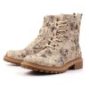 dazzle beige floral ankle boot p7744 443877 image