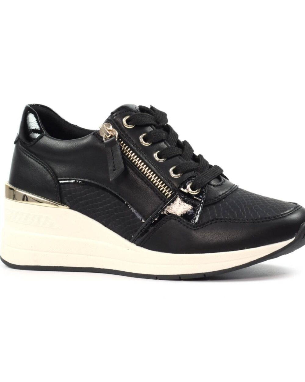 juno black wedge trainer p7721 445259 image