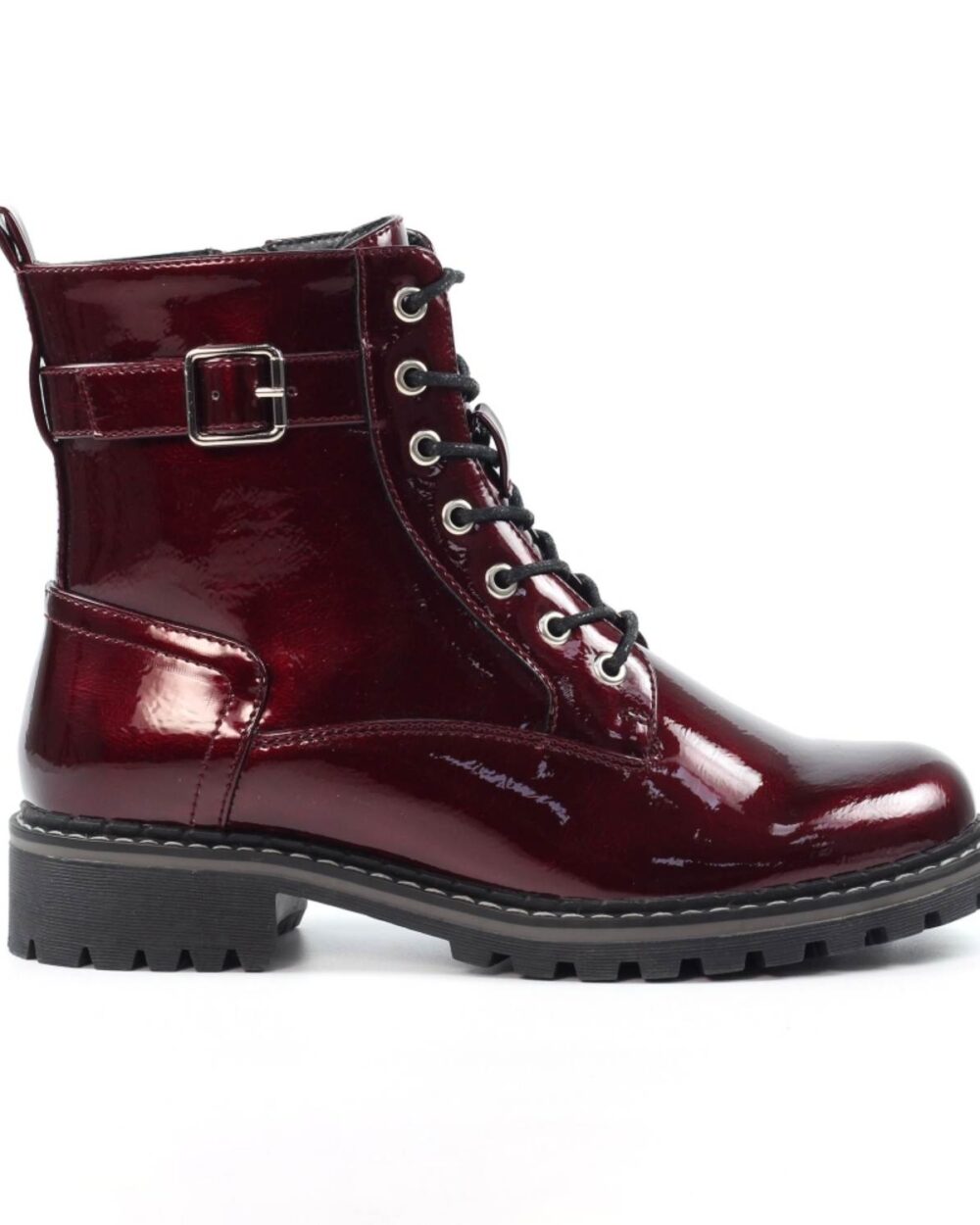 parlour burgundy patent ankle boot p6951 394695 image