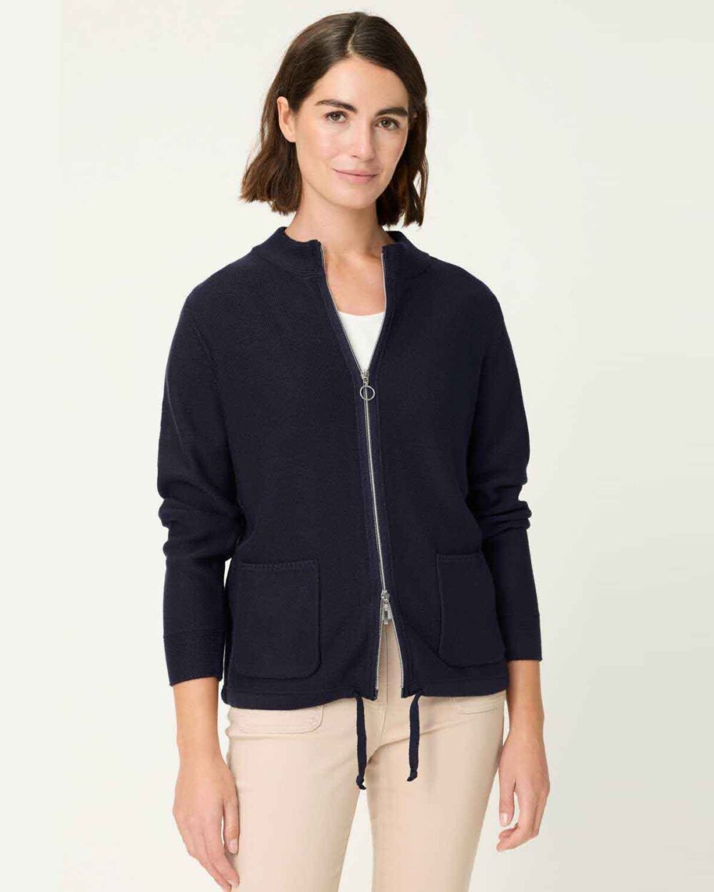 OLSEN CARDIGAN 11000101-NAVY