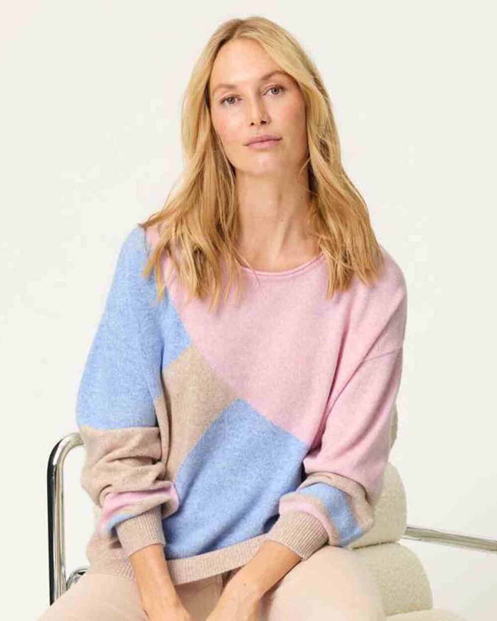 OLSEN 11004811 JUMPER-TOFFEE