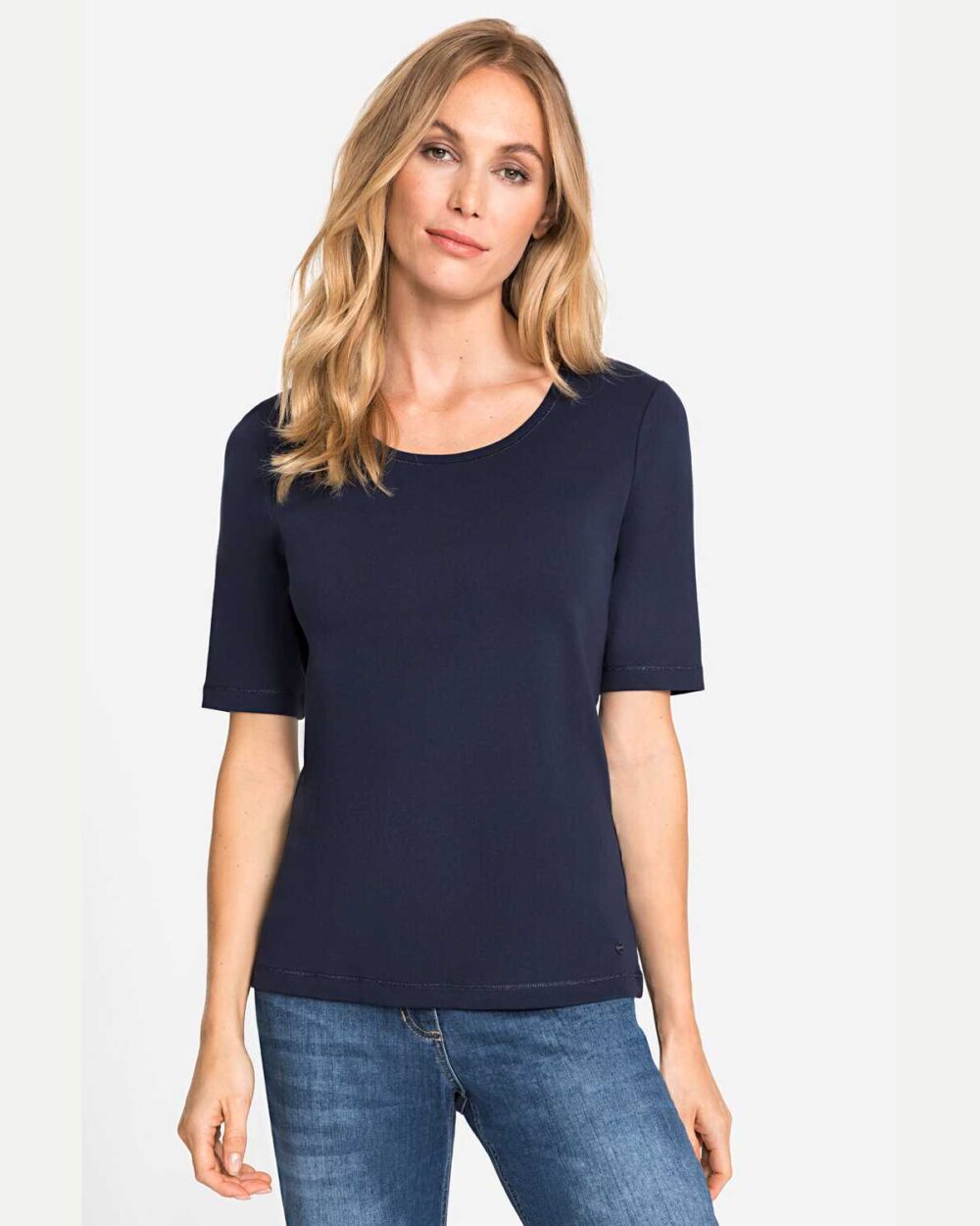 OLSEN 11100177 T-SHIRT-NAVY