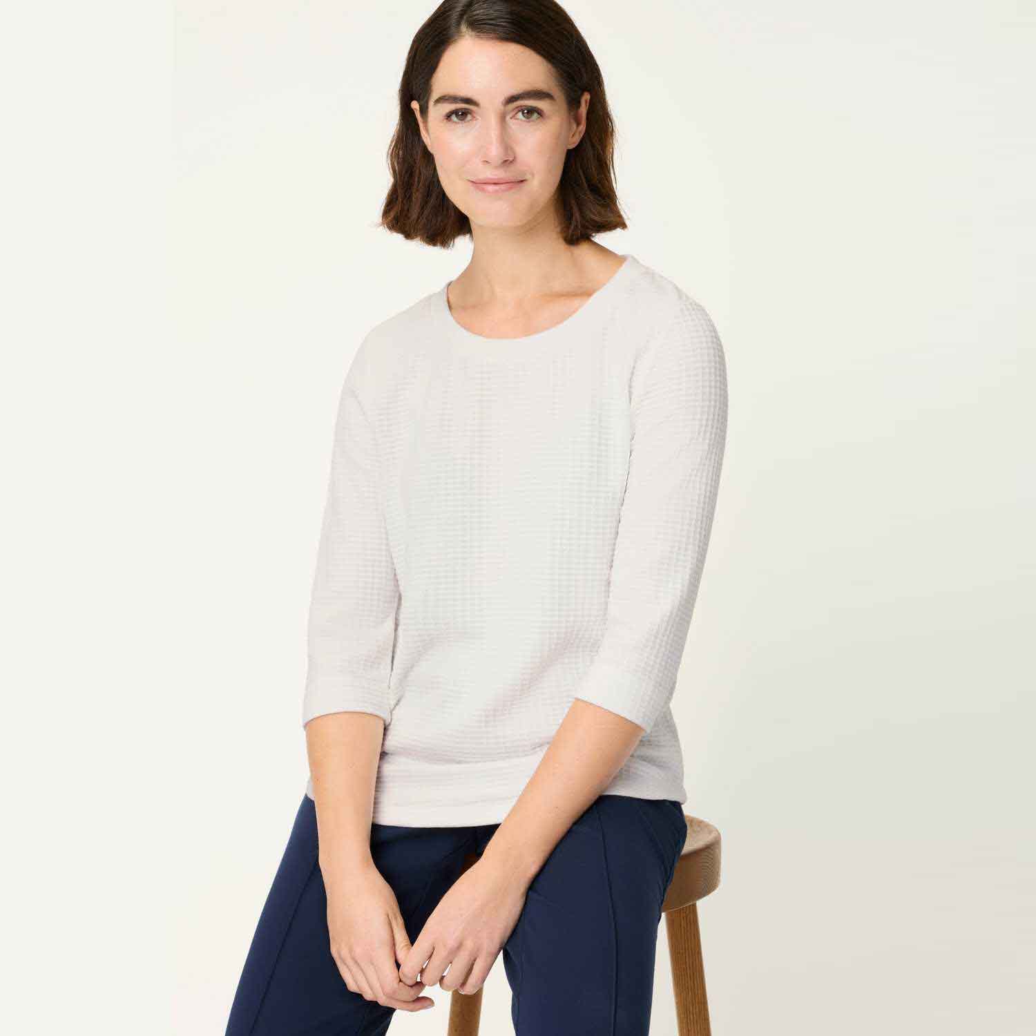 OLSEN T SHIRT 11105307-OFF WHITE 1 OLSEN T SHIRT 11105307-OFF WHITE