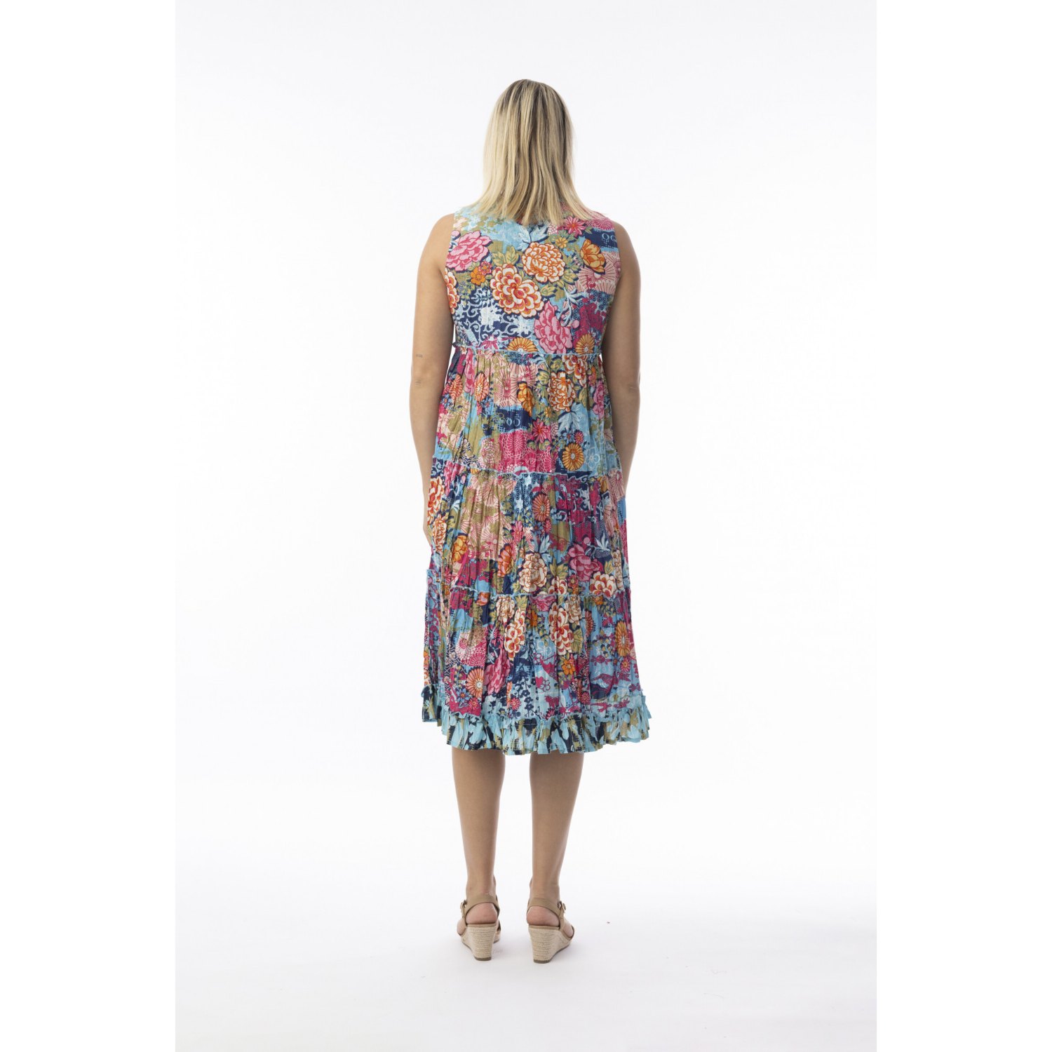 ORIENTIQUE 20137 IKEBANA DRESS-PRINT 2 dress rev