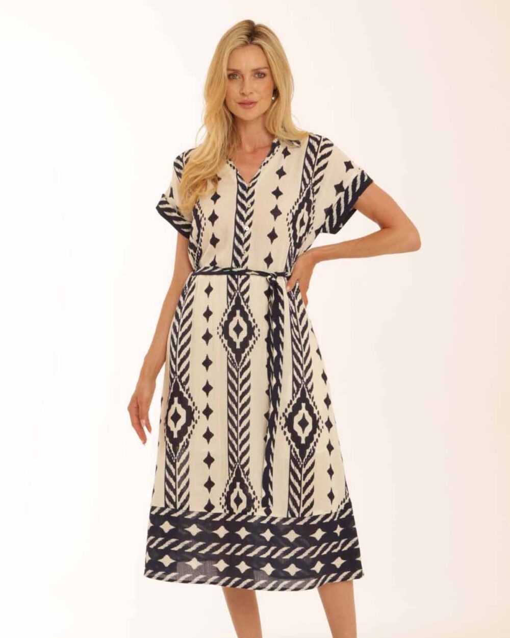 neg-pos dress