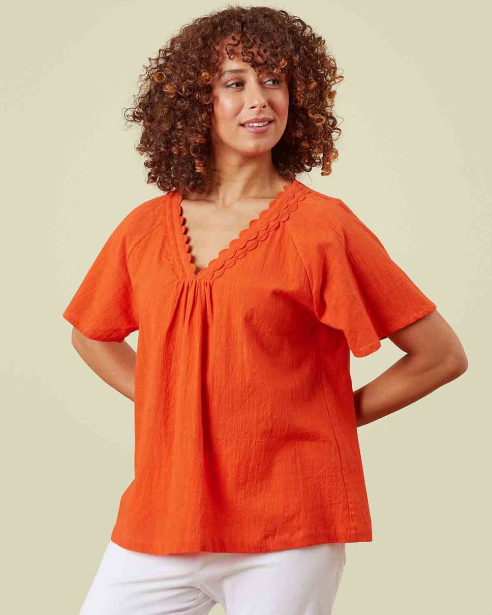 632720CC583 orange top