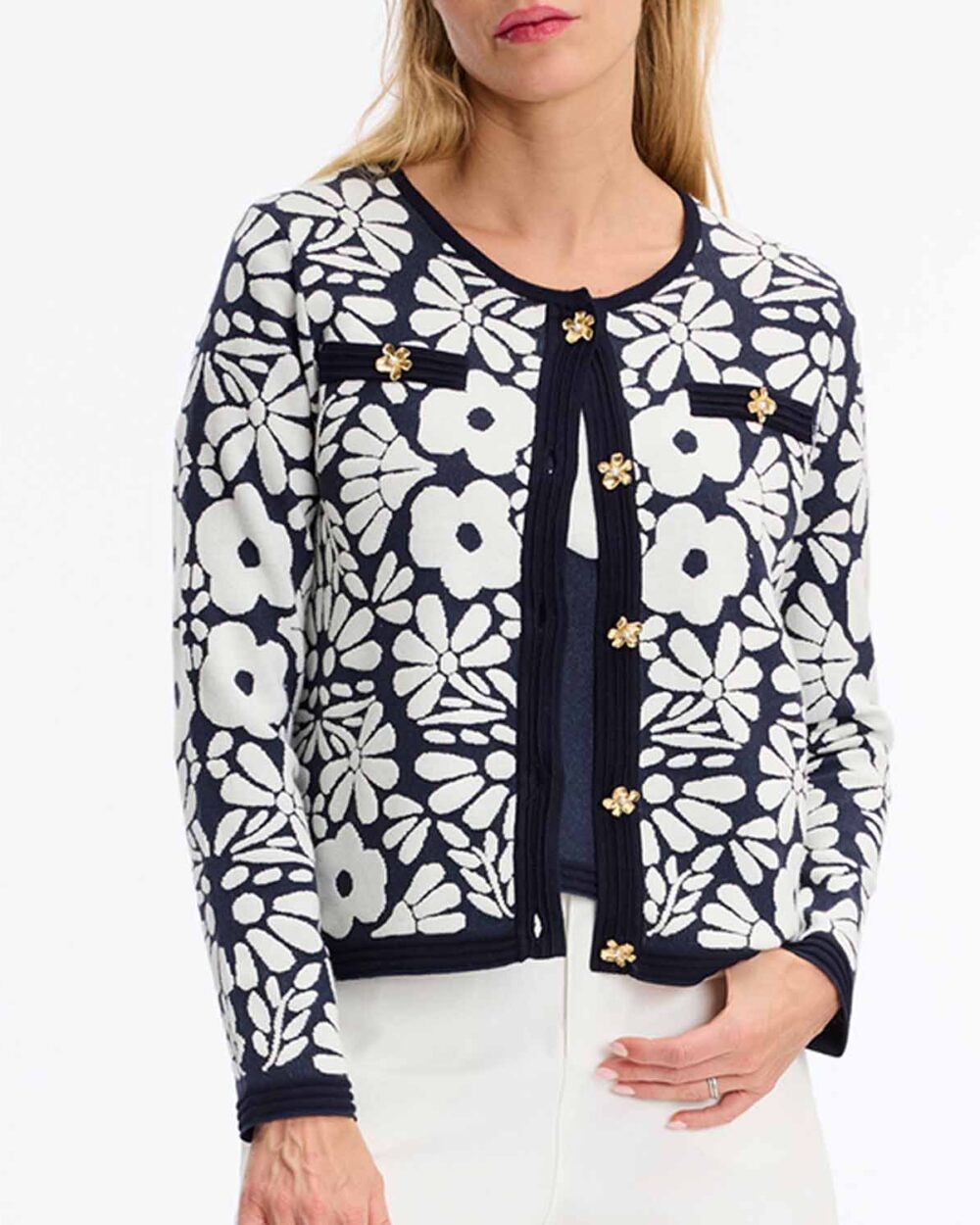 LEO&UGO AET141 2 PIECE TOP-NAVY