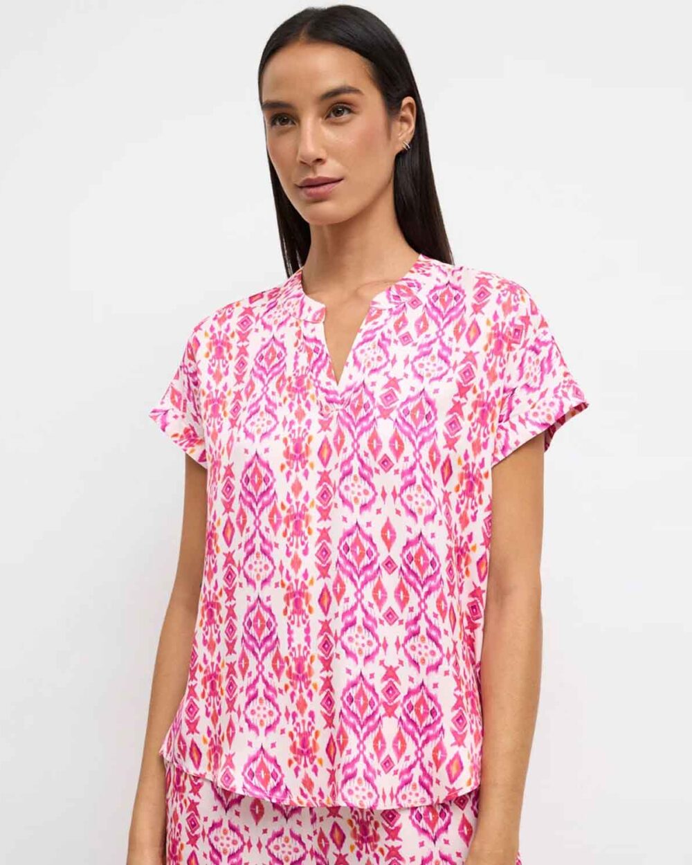 TINTA DILARA TOP-FUCHSIA