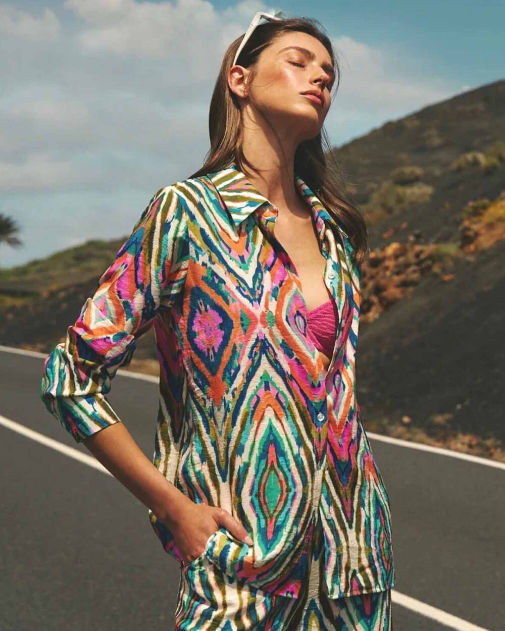 LEO&UGO EE621 BLOUSE-MULTI