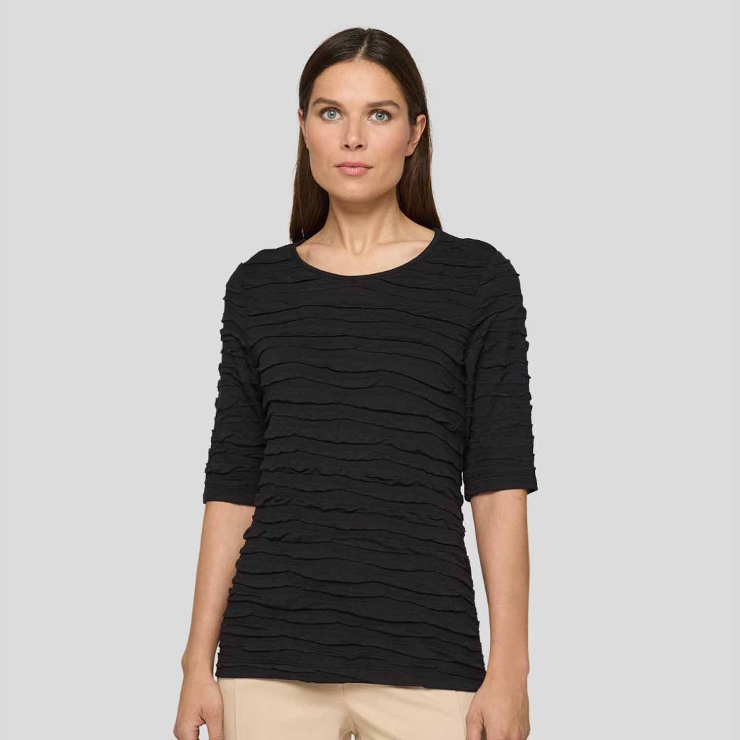 RABE 56-115300 T-SHIRT-BLACK 1 RABE 6099 56 115300