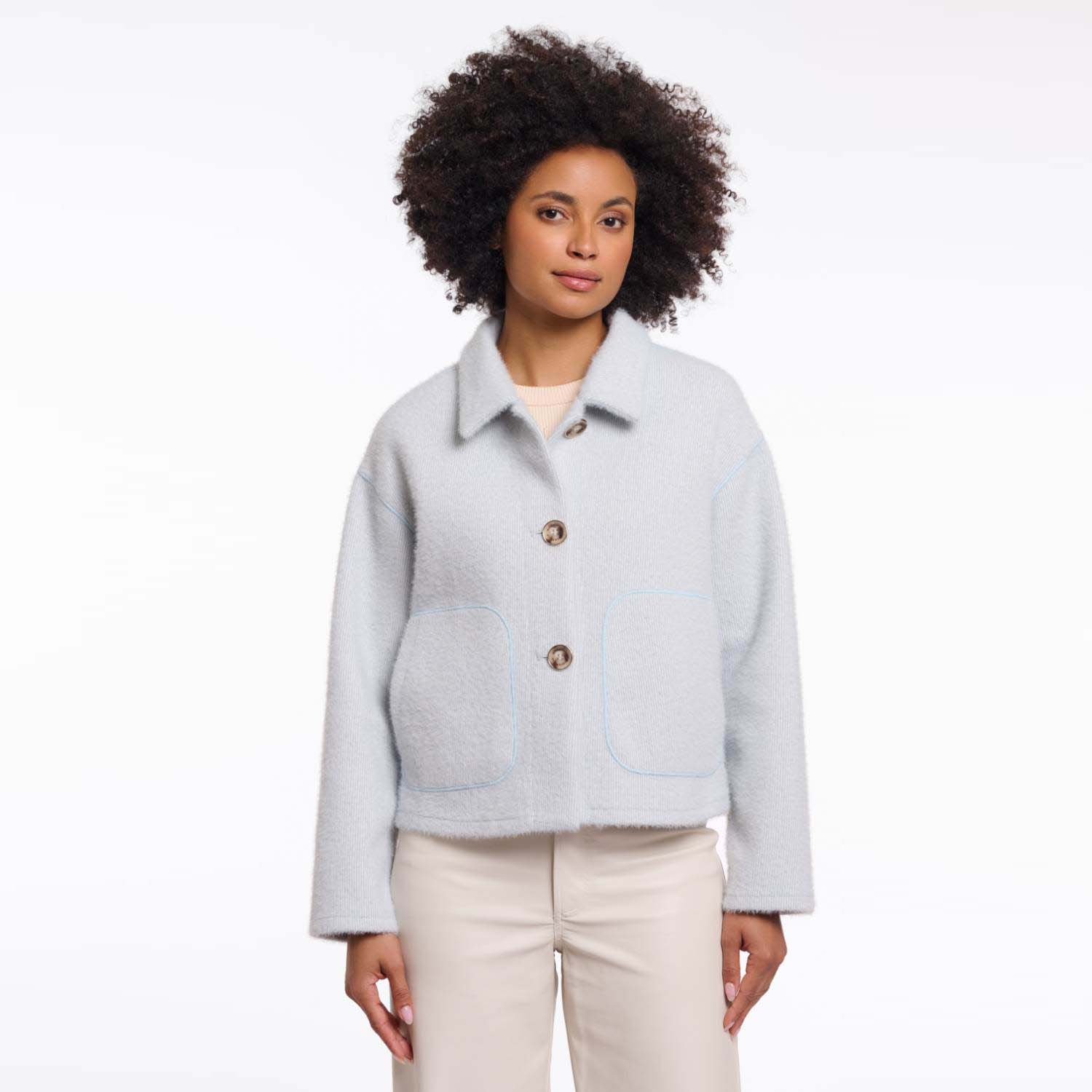 RINO & PELLE ESIA JACKET-BLUE 1 RinoPelle SS26 11068 Esia.7002621