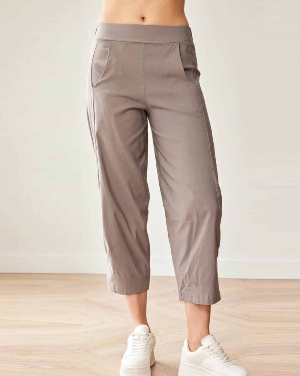 PERUZZI SS26503L SLOUCH TROUSERS-TAUPE