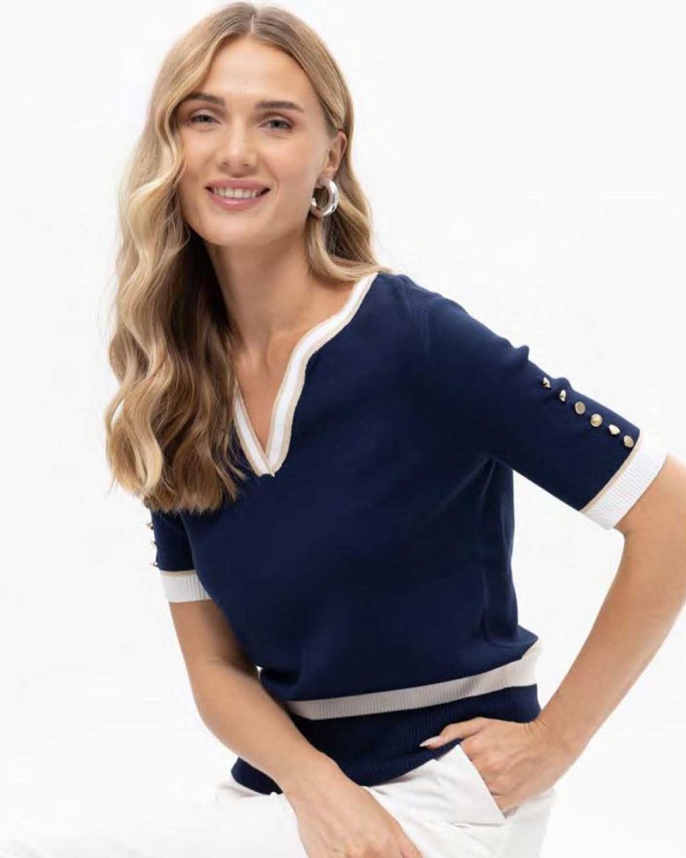 PASSIONI 19100 JUMPER-NAVY