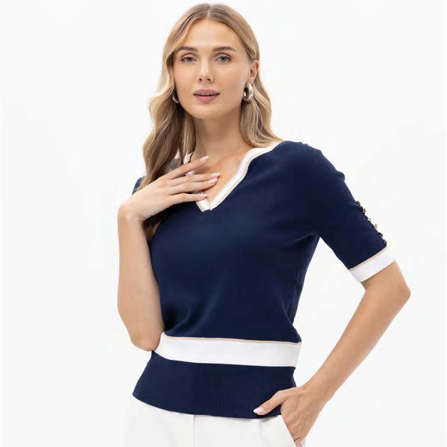 PASSIONI 19100 JUMPER-NAVY 2 PASSIONI 19100 JUMPER-NAVY - Image 2