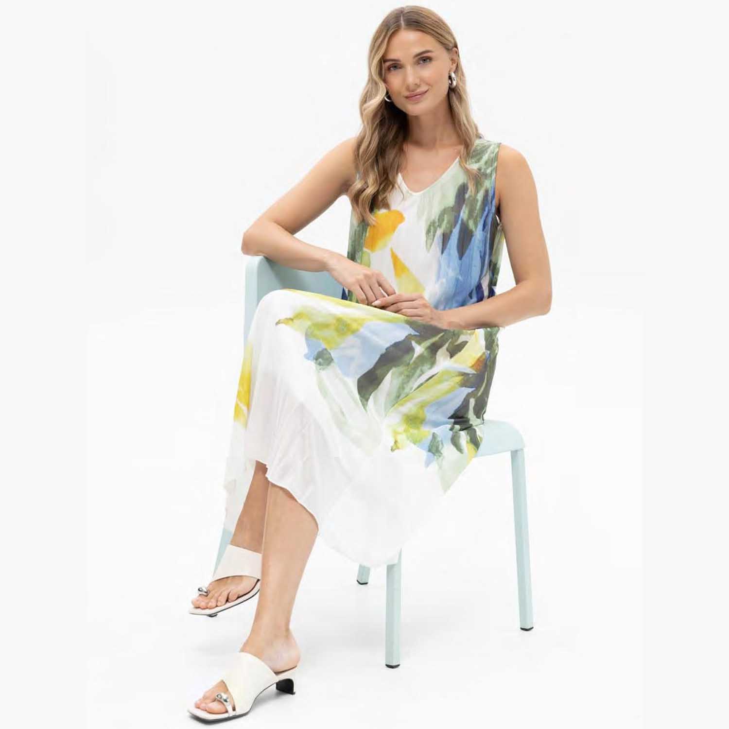 PASSIONI 19180 DRESS-GREEN 1 PASSIONI 19180 DRESS-GREEN